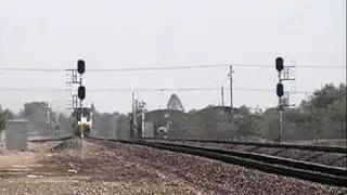 Some Late Afternoon Amtrak Action on the BFD Sub, 04/18/09