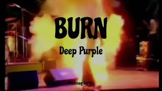 Burn - Deep Purple (Lyrics)