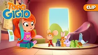 Gigio gioca a carte con Zoe ♠️ | Topo Gigio Italiano 🐭 Cartone Animato Clip