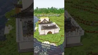 Minecraft Japanese Castle Base Tutorial & Timelapse #minecraft