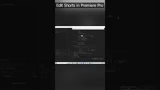 How To Edit YouTube Shorts In Premiere Pro | Shorts Setting In Premiere Pro(#shorts)