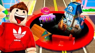 SCHWARZES LOCH ZERSTÖRT DIE STADT?! (Roblox)
