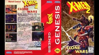 [MD/GEN] X-Men 2 Clone Wars OST Boost Mix Remaster / Sega Genesis