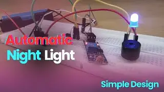 Automatic Night Light using LDR & BC 548- Simple Circuit Design