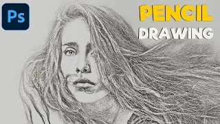 Photoshop Tutorial: How to Create a REALISTIC Pencil Drawing Effect
