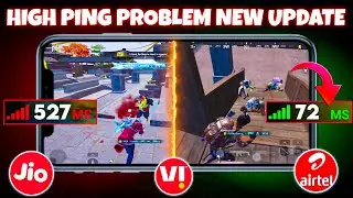 20MS Constant Ping in BGMI  😍 Fix High Ping Problem in BGMI | Ping Problem Fix BGMI