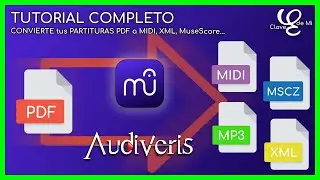 🤩 ¿Cómo CONVERTIR PDF a MIDI con MuseScore? Tutorial COMPLETO (2023) -  🎼 ➡️🎵