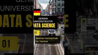 German Universities for Data Science part 1 | Masters in Germany | 