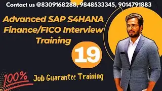 Advanced SAP S4HANA Finance Interview Training -19: SAP FICO Interview Preparation