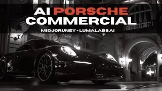 AI Porsche Commercial - Midjourney + Lumalabs Dream Machine