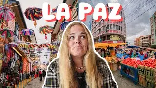 Crazy La Paz; Witch market, cable car rides & cholita wrestling 🚠