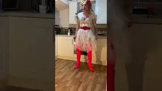 Crossdresser party dress