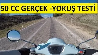 50cc Gerçek Yokuş Testi Gitmiyor Mu | Mondial Wing 50