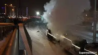 Поезд Деда Мороза на Восточном вокзале