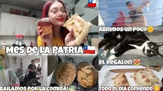 GUARDANDO DESPENSA 🙏🏼 ya HUELE a FIESTAS PATRIAS 😌EMPANADAS Y MOTE con HUESILLO 🇨🇱 | ENTRENANDO 🥊🥊