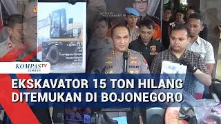 Viral! Ekskavator 15 Ton Hilang di Lumajang Ditemukan di Bojonegoro