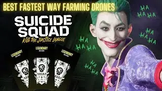 Best Fastest Way - Legendary Care Package & Drone Farm in Suicide Squad Kill The Justice League!