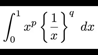 Generalized "Powerful" Fractional Part Integral