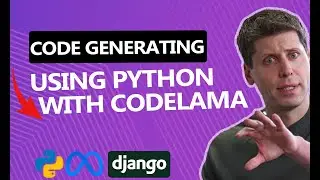 How to Build AI Code Generator with Python and Code Llama | Source Code | Coding Project | Django