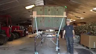 Old Rusty Part 4, placing the cabin on a rig