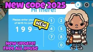 Unlock All House 2025  Toca Boca Life World 2025 | 100% With Proof Free Code 2025