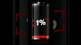 Why 1% Phone Battery Lasts So Long  #shortsviral #facts #battery #facts #youtube #universalfacts