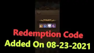 AFK Arena | Redeem Code | Redemption Code |  Added On 08-23-2021 | Trinh Nguyen