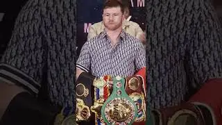 CANELO LOOKS READY FOR WAR #caneloalvarez #johnryder🥊