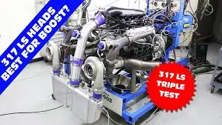 HOW MUCH HP CAN YOU MAKE WITH 317 LS HEADS?  HERE IS A HINT-THE POWER LIMIT IS NOT FROM FLOW!