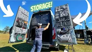 Rover Vans Build Tour at Adventure Van Expo 2023 | Chattanooga, Tennessee
