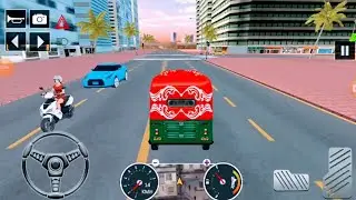 tuk tuk auto transport 3d - auto rickshaw racing