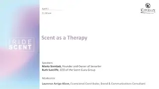 Scent as a therapy