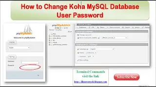 How to Change Koha MySQL Database User Password | Lib Power Tech (தமிழ்)