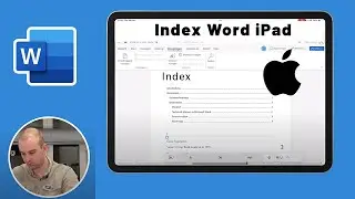 Index & pagenumbers at the iPad with Word - 𝐍𝐨 𝐜𝐨𝐦𝐩𝐮𝐭𝐞𝐫 𝐧𝐞𝐞𝐝𝐞𝐝!