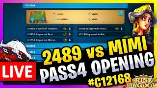 2489 vs MIMI: Pass4 Opening - 4 imp🔥 LIVE! 🔴 #C12168 #2489 #1175 #1365 #1846