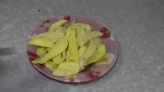 Рецепт приготовления вкусной картошечки всего за 10 мин , "Картошка по деревенски" за 10 мин