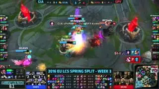 LCS EU Spring 2016 - GIA vs SPY - LB Quadra