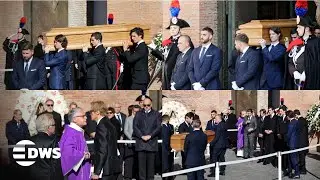 FINAL GOODBYE: Valentino Garavani’s Coffin Carried in Rome Funeral Ceremony | AQ1E