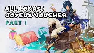 Part 1 | Semua Lokasi Joyeux Voucher dan Waypoint Underground【Genshin Impact】
