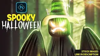 Transform Ordinary to Extraordinary: Spooky Halloween Photoshop 2024 l Photo Manipulation #halloween