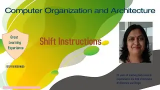 Data Manipulation Instructions : Shift Instructions
