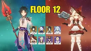 No UI Challenge | C0 Xiao Hypercarry & C2 Klee Overload | Genshin Impact 5.1 Spiral Abyss Floor 12