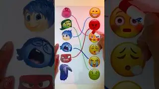 Inside out 2 Match puzzle game #shortvideo #insideout