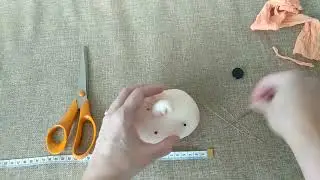МК Мордочка из капрона.  часть первая.