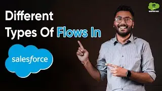 Different Types Of Flows In Salesforce With Examples | Salesforce flows for beginners | 
