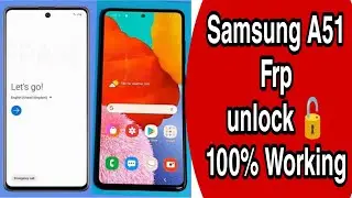 Samsung A51 FRP Bypass 2022 Unlock Tools Samsung Tool || all samsung frp bypass 100% working