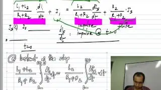 First order RL circuit with discontinuous inductor current-Example