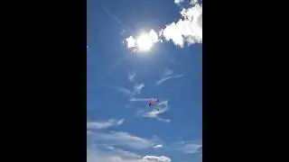 Skydive landing | #skydiving #landing #shorts