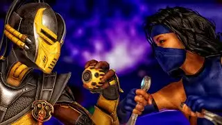 Mortal Kombat 1 Cyrax VS Kitana MK2