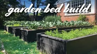 Raised Garden Bed DIY Build (Modern Design!)